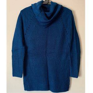 NWT The Limited Ribbed Cowl Neck Tunic Sweater